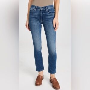 Mother The Mid Rise Dazzler Ankle Jeans